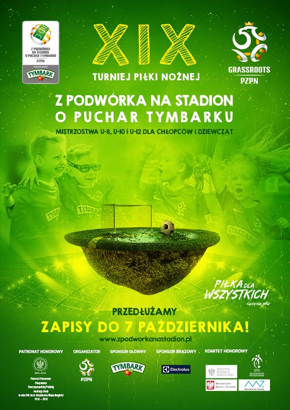 WEB FINAL 0710 - XIX edycja turnieju „Z Podwórka na Stadion o Puchar Tymbarku”