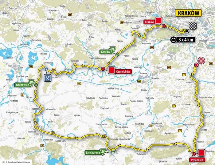 etap1 - Wadowice mają swoje… 10 minut w Tour de Pologne!