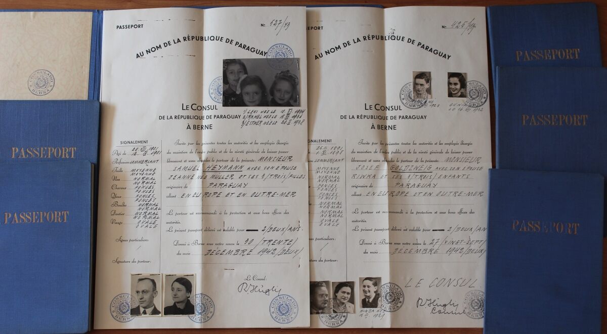 paszporty2 - „Paszporty Paragwaju”  pierwszy dokument o Grupie Berneńskiej